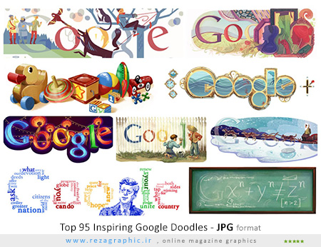 93تصایر الهام بخش Doodle گوگل